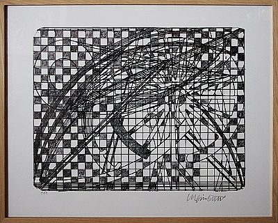 2000 - Gurten-Silvester - Lithographie auf Stein - 45,5x56,5cm